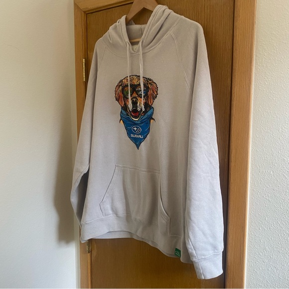 Subaru Wild Tribute Dog Hoodie - Unisex XXL - Picture 11 of 16
